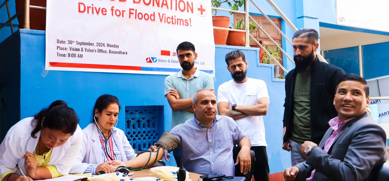 Blood Donation Program at VNVNEPAL